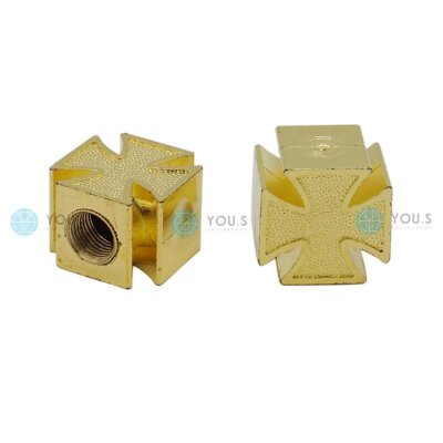 YOU.S Ventilkappe Eisernes Kreuz - Gold