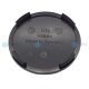 Nabenkappe Nabendeckel Felgendeckel 64,0 mm - 60,0 mm- schwarz