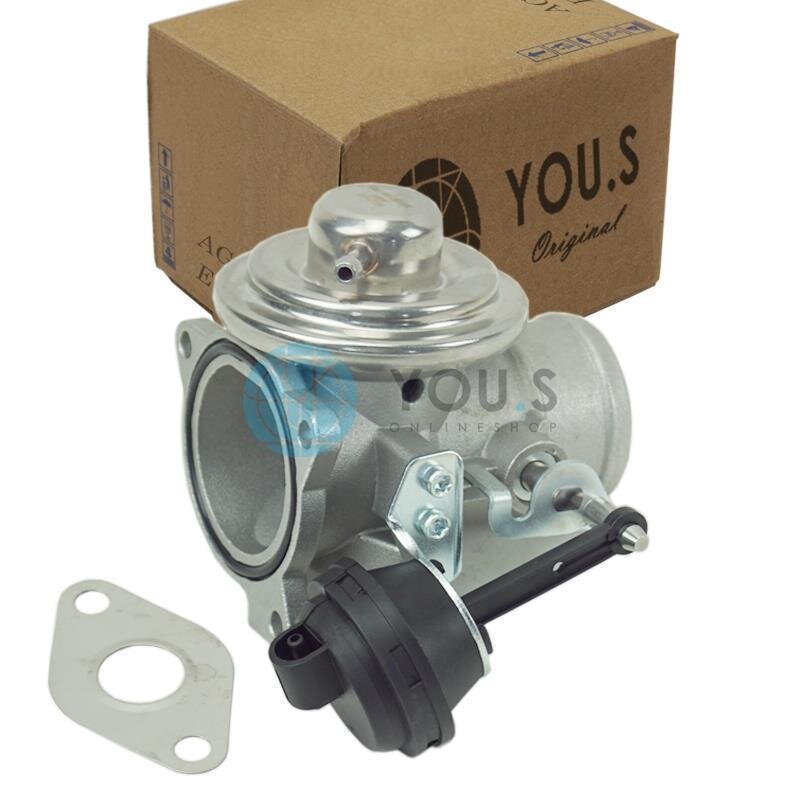 YOU.S Original AGR Ventil Abgasrückführungsventil kompatibel mit VW kompatibel mit SEAT kompatibel mit SKODA 1.9 TDI
