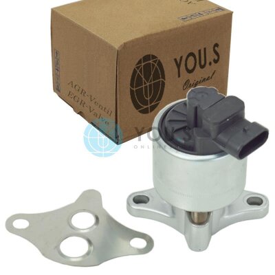 YOU.S Original AGR Ventil Abgasrückführungsventil kompatibel mit OPEL kompatibel mit VECTRA B (J96)