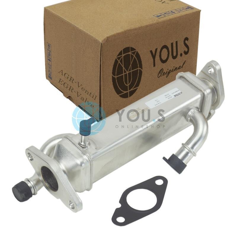 YOU.S Original AGR Kühler Abgasrückführungskühler kompatibel mit FIAT kompatibel mit DUCATO (250_) 110/150 Multij. 2.3 D