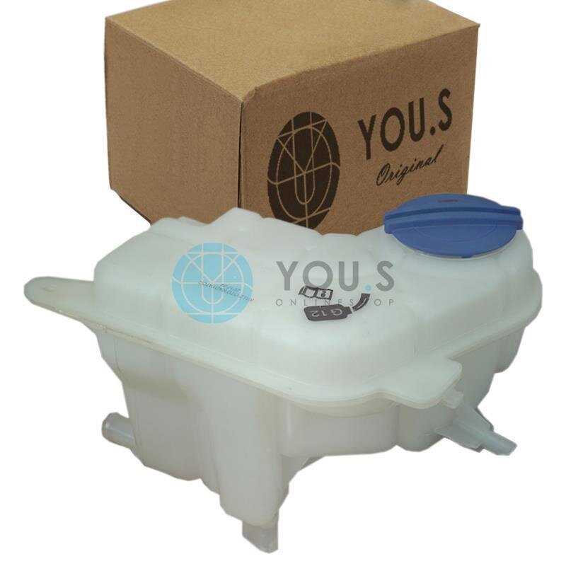 YOU.S Original Ausgleichsbehälter Kühlmittel + Deckel für AUDI A6 (4F_, C6) 4F0121403C