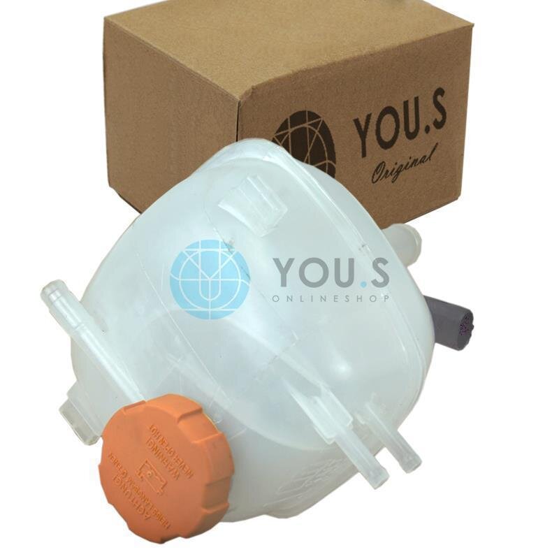 YOU.S Original Ausgleichsbehälter Kühlmittel + Deckel für OPEL SAAB 009202200