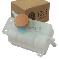 YOU.S Orig. Ausgleichsbehälter Kühlmittel + Deckel kompatibel mit CHEVROLET Aveo (T250, T255) - 96930818
