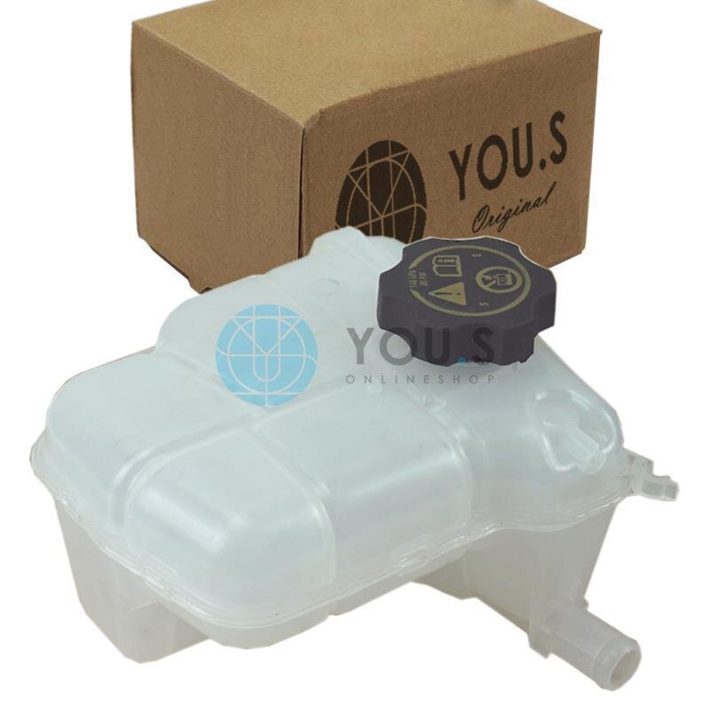 YOU.S Original Ausgleichsbehälter Kühlmittel + Deckel für OPEL CHEVROLET - 13256823