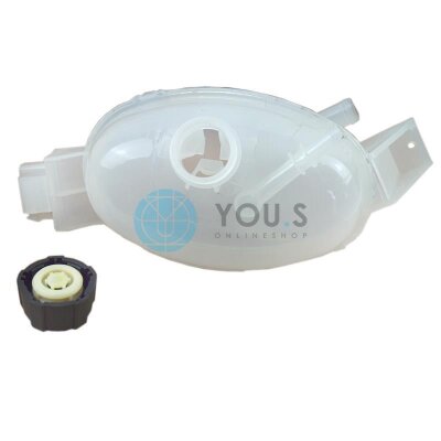 YOU.S Original Ausgleichsbehälter Kühlmittel + Deckel für Nissan / Opel / Renault - 2171000Q0B