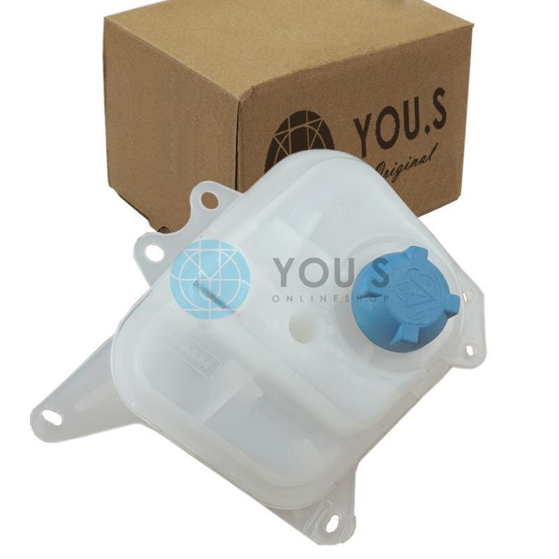 YOU.S Original Ausgleichsbehälter Kühlmittel + Deckel für AUDI 431121407C