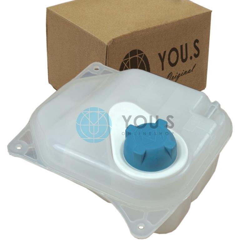 YOU.S Original Ausgleichsbehälter Kühlmittel + Deckel für AUDI - 4A0121403
