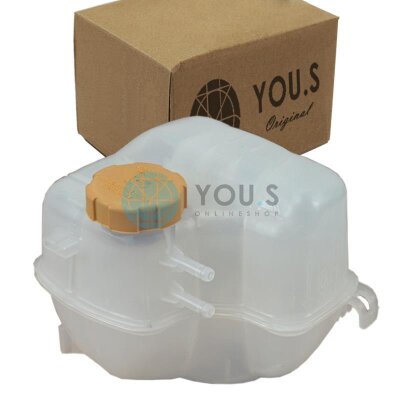 YOU.S Original Ausgleichsbehälter Kühlmittel + Deckel für OPEL 9202100