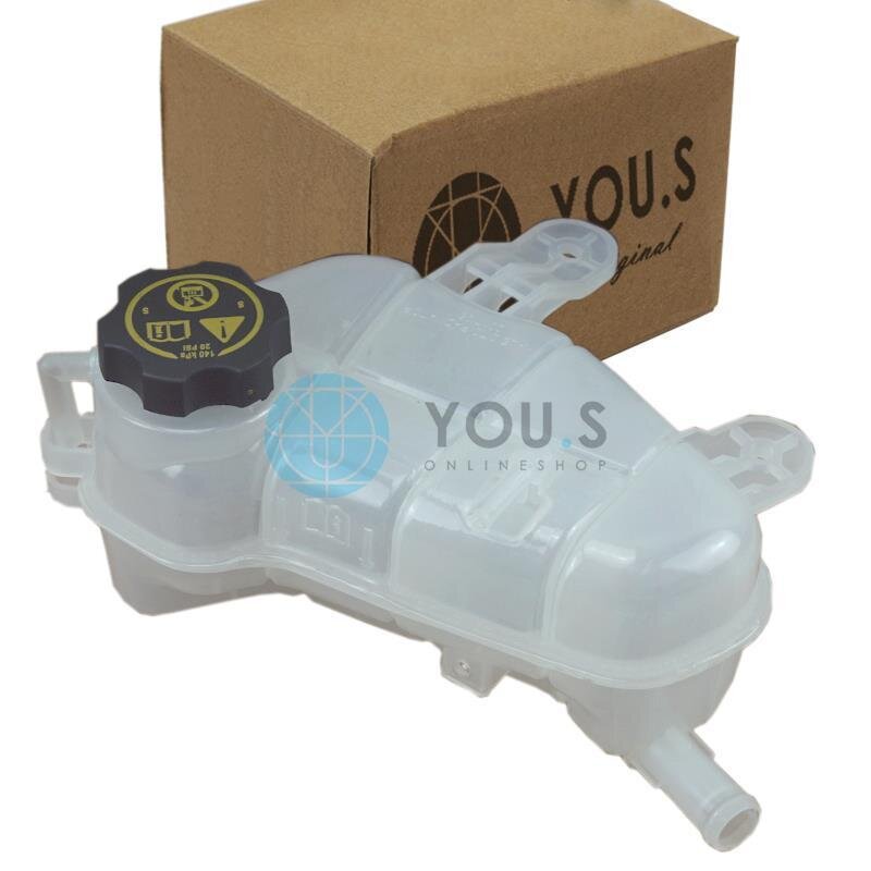 YOU.S Original Ausgleichsbehälter Kühlmittel für CHEVROLET Aveo (T300) 95048411