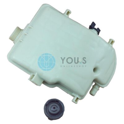 YOU.S Original Ausgleichsbehälter Kühlmittel + Deckel kompatibel mit PEUGEOT 206 - 1323.06