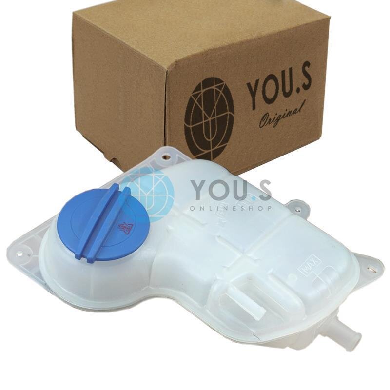 YOU.S Original Ausgleichsbehälter Kühlmittel + Deckel für Audi / Skoda / VW - 8D0121403J