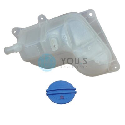 YOU.S Original Ausgleichsbehälter Kühlmittel + Deckel für Audi / Skoda / VW - 8D0121403J