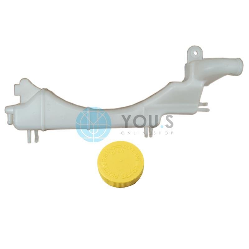 YOU.S Original Ausgleichsbehälter Kühlmittel mit Deckel kompatibel mit Honda Civic VII - 19101PLC000