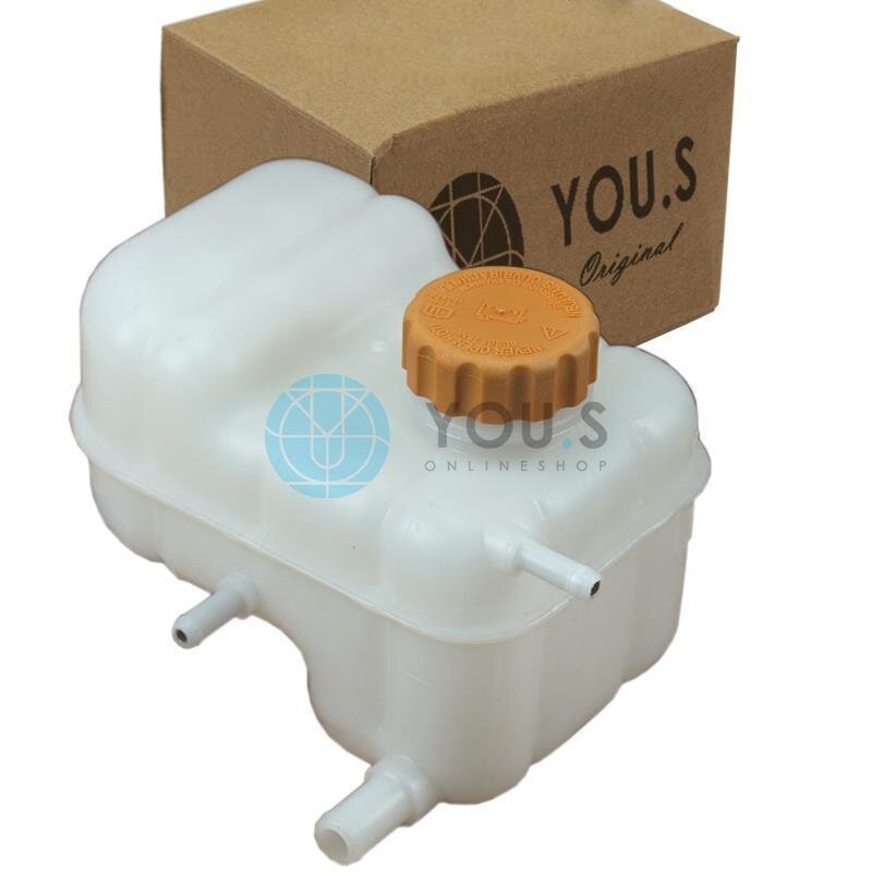 YOU.S Original Ausgleichsbehälter + Deckel kompatibel mit CHEVROLET LACETTI / DAEWOO LACETTI - 96813425
