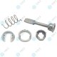 1 x YOU.S Original Reparatursatz Türschloss Schließzylinder Vorne Links / Rechts kompatibel mit Audi kompatibel mit Seat kompatibel mit VW - 3B0837167