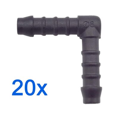 20 x YOU.S Original Schlauchverbinder Zwischenstück...