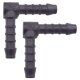 2 x YOU.S Original Schlauchverbinder Zwischenstück RGV Ø 6 mm 90° Winkel - L Form