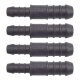 4 x YOU.S Original Schlauchverbinder Zwischenstück RGV Ø 14mm 10mm - Gerade Form - Reduzierer