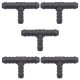 5 x YOU.S Original Schlauchverbinder Zwischenstück RGV Ø 12x10x12 mm - T-Stück Reduzierer