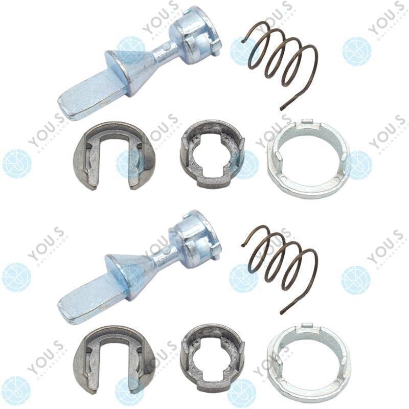 2 x YOU.S Original Reparatursatz Türschloss Schließzylinder Vorne Links / Rechts für Audi / Skoda / VW - 6Q4837168