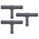 3 x YOU.S Original Schlauchverbinder Zwischenstück RGV Ø 10x8x10 mm - T-Stück Reduzierer
