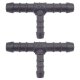 2 x YOU.S Original Schlauchverbinder Zwischenstück RGV Ø 8x6x8 mm - T-Stück Reduzierer