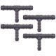 4 x YOU.S Original Schlauchverbinder Zwischenstück RGV Ø 8x6x8 mm - T-Stück Reduzierer