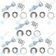 5 x YOU.S Original Reparatursatz Türschloss Schließzylinder Vorne Links / Rechts für Audi / Skoda / VW - 6Q4837168