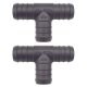 2 x YOU.S Original Schlauchverbinder Zwischenstück RGV Ø 22x22x22 mm - T-Stück