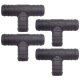 4 x YOU.S Original Schlauchverbinder Zwischenstück RGV Ø 22x20x22 mm - T-Stück Reduzierer