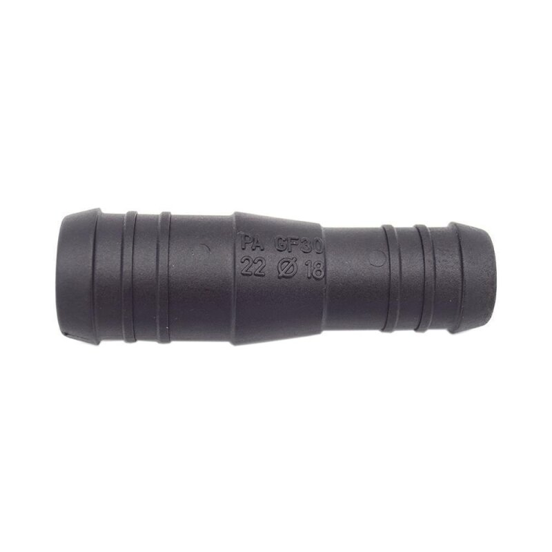 1 x YOU.S Original Schlauchverbinder Zwischenstück RGV Ø 22mm 18mm - Gerade Form - Reduzierer