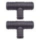 2 x YOU.S Original Schlauchverbinder Zwischenstück RGV Ø 25x25x20 mm - T-Stück Reduzierer
