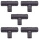 5 x YOU.S Original Schlauchverbinder Zwischenstück RGV Ø 25x25x20 mm - T-Stück Reduzierer