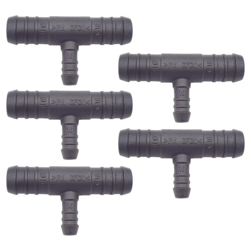 5 x YOU.S Original Schlauchverbinder Zwischenstück RGV Ø 18x18x10 mm - T-Stück Reduzierer
