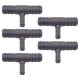 5 x YOU.S Original Schlauchverbinder Zwischenstück RGV Ø 18x18x10 mm - T-Stück Reduzierer