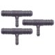 3 x YOU.S Original Schlauchverbinder Zwischenstück RGV Ø 16x16x8 mm - T-Stück Reduzierer