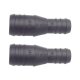 2 x YOU.S Original Schlauchverbinder Zwischenstück RGV Ø 25mm 18mm - Gerade Form - Reduzierer