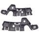 YOU.S Original Stoßstangenhalter Halterung Set VORNE LINKS + RECHTS kompatibel mit Renault Megane III - 620500001R