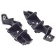 YOU.S Original Stoßstangenhalter Halterung Set VORNE LINKS + RECHTS kompatibel mit Renault Megane III - 620500001R