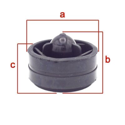 YOU.S Original Kugelpfanne Motorabdeckung Gummilager kompatibel mit Audi kompatibel mit Seat kompatibel mit Skoda kompatibel mit VW 1.4 1.9 2.0 SDI TDI - 038103184B