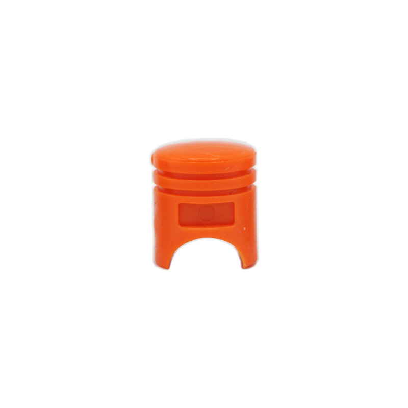 1 Stück YOU.S Ventilkappe Reifenventil Kunststoff Orange für Auto PKW LKW Motorrad Fahrrad