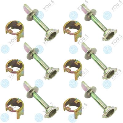 6 x YOU.S Original Reparatursatz Türschloss Vorne Links / Rechts kompatibel mit VW - 3B0837167