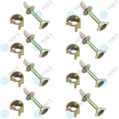 8 x YOU.S Original Reparatursatz Türschloss Vorne Links / Rechts kompatibel mit VW - 3B0837167