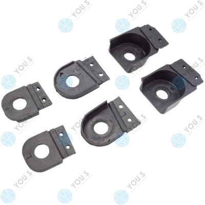 YOU.S Original Scheinwerferhalter Reparatursatz Vorne Links + Rechts kompatibel mit Audi A6 (4F_, C6) - 4F0998122 - 4F0998121