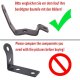 YOU.S Original Handschuhfach Deckel Reparatursatz kompatibel mit Audi A4 B6 B7 / kompatibel mit Seat Exeo - 8E1857124