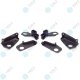 YOU.S Original Scheinwerferhalter Reparatursatz Vorne Links + Rechts für VW Golf VI (5K1) (517) (AJ5) - 5K0998225 - 5K0998226
