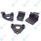 YOU.S Original Scheinwerferhalter Reparatursatz Vorne Links kompatibel mit VW kompatibel mit Caddy III kompatibel mit VW kompatibel mit Touran - 2K5998225