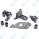 YOU.S Original Scheinwerferhalter Reparatursatz Vorne Links kompatibel mit VW kompatibel mit Passat (36_) (3B5) - 3AA998225