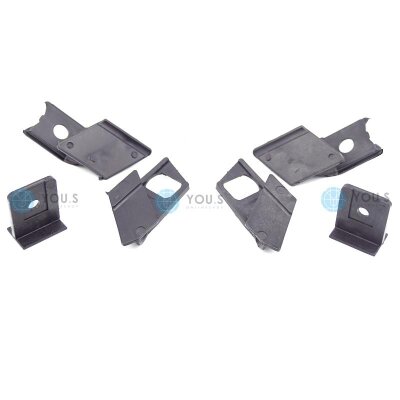 YOU.S Original Scheinwerferhalter Reparatursatz Vorne Links + Rechts kompatibel mit BMW 3er (E90) (E91) (E92) (E93)